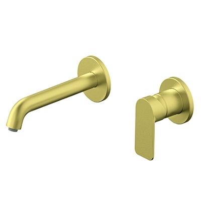 S2 GOLD MJEŠALICA ZA UMIVAONIK podžbukna izljev 170mm zlatna